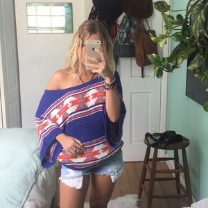 Oversized off the Shoulder Sweater